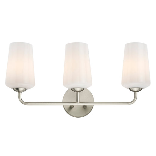Myhouse Lighting Progress Lighting - P300544-009 - Three Light Bath & Vanity - Celino - Brushed Nickel