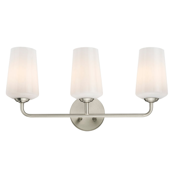 Myhouse Lighting Progress Lighting - P300544-009 - Three Light Bath & Vanity - Celino - Brushed Nickel