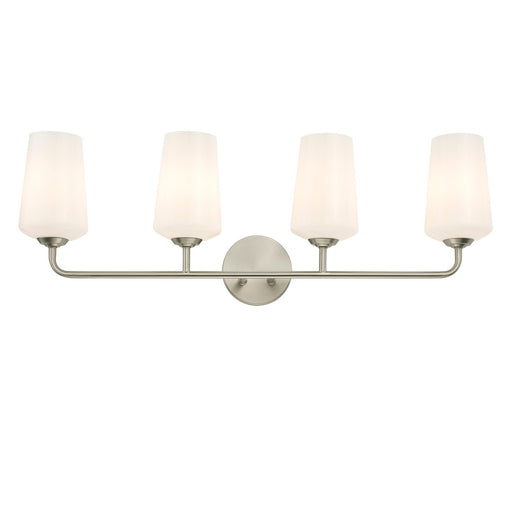 Myhouse Lighting Progress Lighting - P300545-009 - Four Light Bath & Vanity - Celino - Brushed Nickel