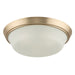 Myhouse Lighting Progress Lighting - P350304-177 - LED Flush Mount - Edessa - Champagne Bronze