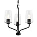 Myhouse Lighting Progress Lighting - P400440-031 - Three Light Chandelier - Celino - Black