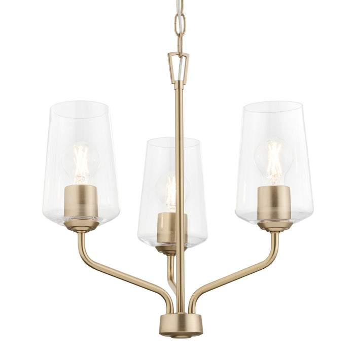 Myhouse Lighting Progress Lighting - P400440-177 - Three Light Chandelier - Celino - Champagne Bronze