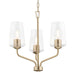 Myhouse Lighting Progress Lighting - P400440-177 - Three Light Chandelier - Celino - Champagne Bronze