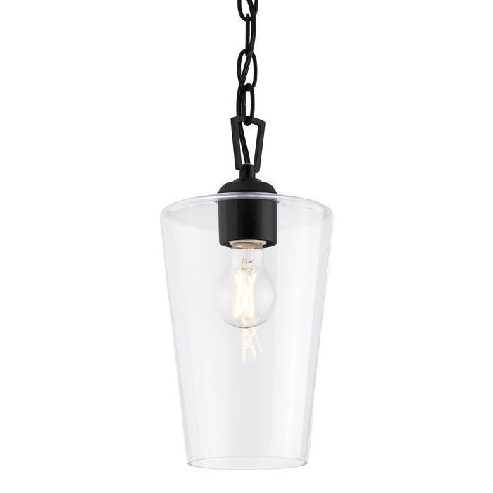 Myhouse Lighting Progress Lighting - P500506-031 - One Light Pendant - Celino - Black