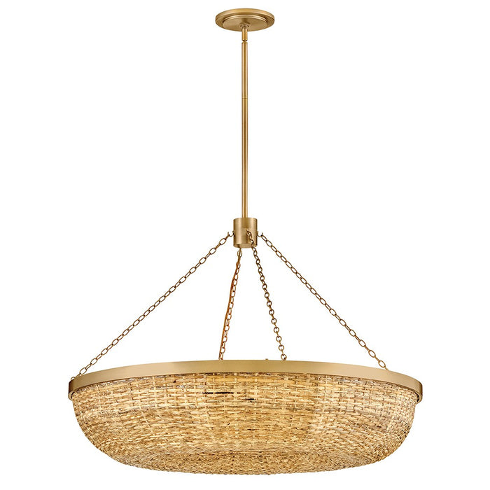 Myhouse Lighting Hinkley - 48426LCB-NAT - LED Chandelier - Sanibel - Lacquered Brass