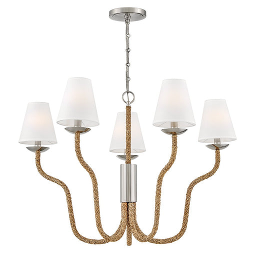 Myhouse Lighting Hinkley - 48444PN-NAT - LED Chandelier - Harwich - Polished Nickel
