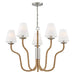 Myhouse Lighting Hinkley - 48444PN-NAT - LED Chandelier - Harwich - Polished Nickel