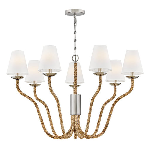 Myhouse Lighting Hinkley - 48445PN-NAT - LED Chandelier - Harwich - Polished Nickel