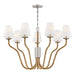 Myhouse Lighting Hinkley - 48445PN-NAT - LED Chandelier - Harwich - Polished Nickel
