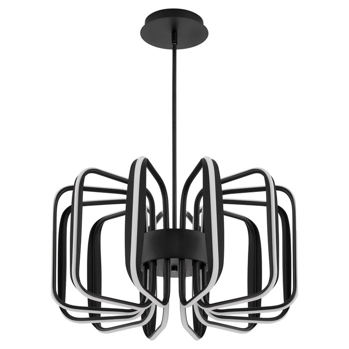 Myhouse Lighting Quorum - 3-819-15 - LED Pendant - Roto - Black