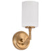 Myhouse Lighting Nuvo Lighting - 60-8201 - One Light Vanity - Liam - Burnished Brass