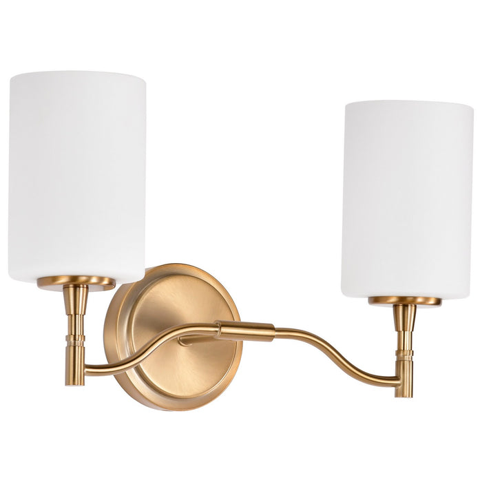 Myhouse Lighting Nuvo Lighting - 60-8202 - Two Light Vanity - Liam - Burnished Brass