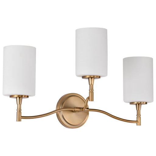 Myhouse Lighting Nuvo Lighting - 60-8203 - Three Light Vanity - Liam - Burnished Brass