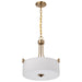 Myhouse Lighting Nuvo Lighting - 60-8204 - Three Light Pendant - Liam - Burnished Brass