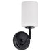 Myhouse Lighting Nuvo Lighting - 60-8211 - One Light Vanity - Liam - Matte Black