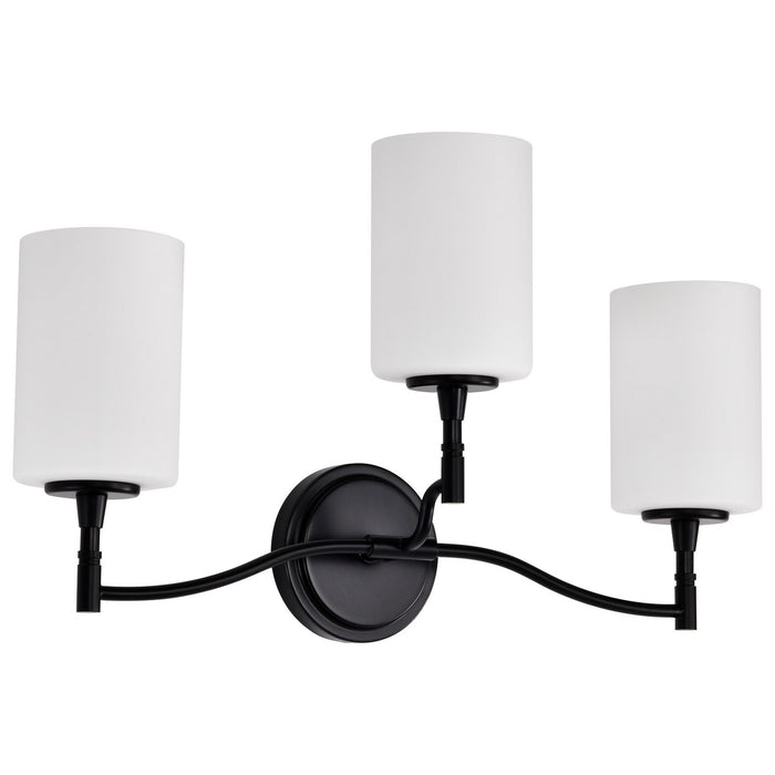 Myhouse Lighting Nuvo Lighting - 60-8213 - Three Light Vanity - Liam - Matte Black
