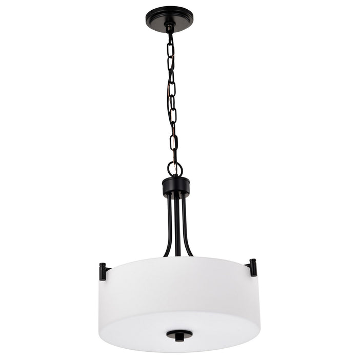 Myhouse Lighting Nuvo Lighting - 60-8214 - Three Light Pendant - Liam - Matte Black