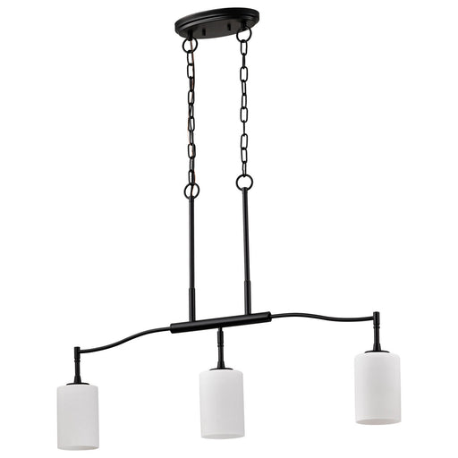 Myhouse Lighting Nuvo Lighting - 60-8218 - Three Light Pendant - Liam - Matte Black