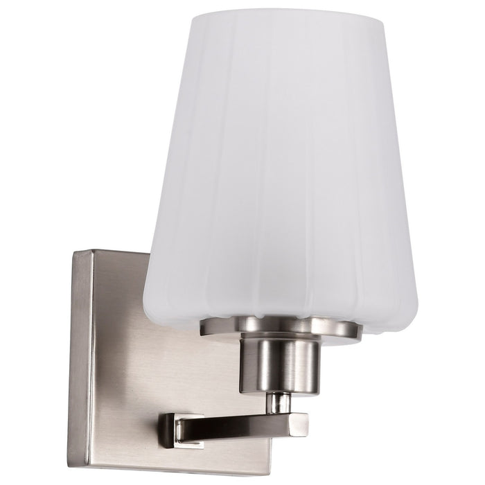 Myhouse Lighting Nuvo Lighting - 60-8221 - One Light Vanity - Lune - Brushed Nickel