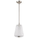 Myhouse Lighting Nuvo Lighting - 60-8227 - One Light Pendant - Lune - Brushed Nickel