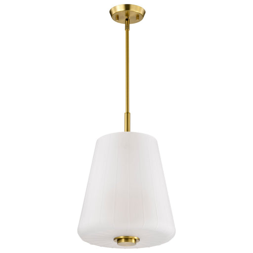 Myhouse Lighting Nuvo Lighting - 60-8238 - Three Light Pendant - Lune - Vintage Brass