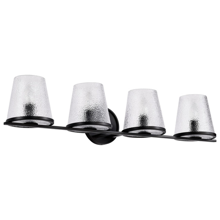 Myhouse Lighting Nuvo Lighting - 60-8254 - Four Light Vanity - Valentine - Black