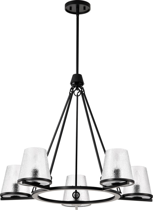 Myhouse Lighting Nuvo Lighting - 60-8258 - Five Light Chandelier - Valentine - Black