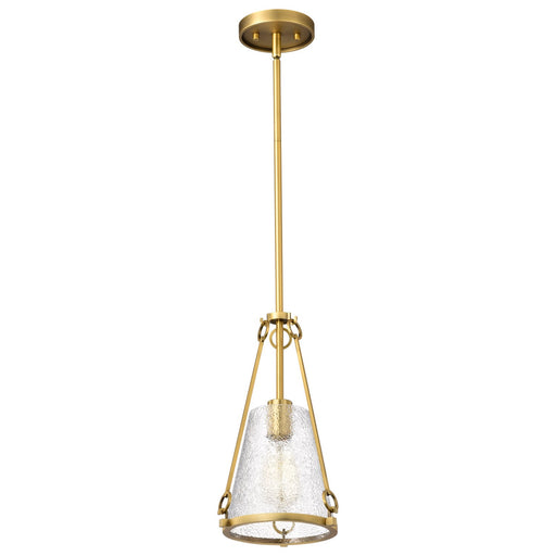Myhouse Lighting Nuvo Lighting - 60-8265 - One Light Pendant - Valentine - Vintage Brass