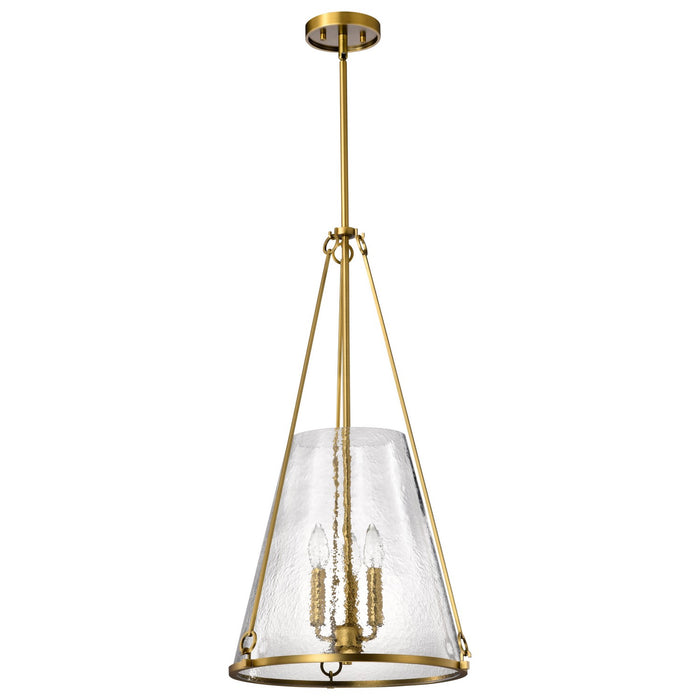 Myhouse Lighting Nuvo Lighting - 60-8267 - Three Light Pendant - Valentine - Vintage Brass