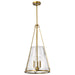 Myhouse Lighting Nuvo Lighting - 60-8267 - Three Light Pendant - Valentine - Vintage Brass