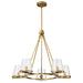Myhouse Lighting Nuvo Lighting - 60-8268 - Five Light Chandelier - Valentine - Vintage Brass