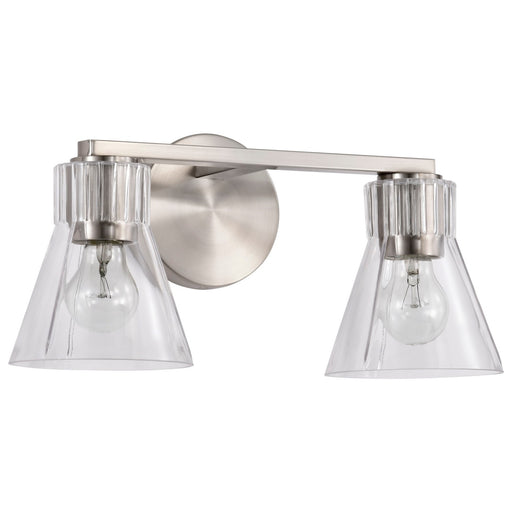 Myhouse Lighting Nuvo Lighting - 60-8332 - Two Light Vanity - Gianna - Brushed Nickel
