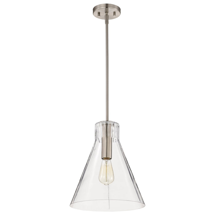 Myhouse Lighting Nuvo Lighting - 60-8338 - One Light Pendant - Gianna - Brushed Nickel