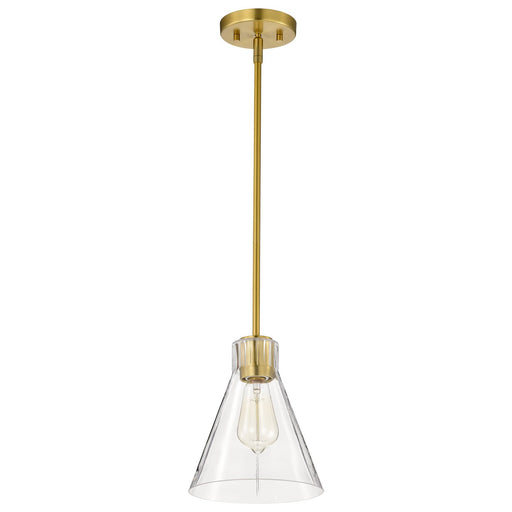 Myhouse Lighting Nuvo Lighting - 60-8347 - One Light Mini Pendant - Gianna - Vintage Brass