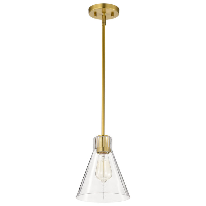 Myhouse Lighting Nuvo Lighting - 60-8347 - One Light Mini Pendant - Gianna - Vintage Brass
