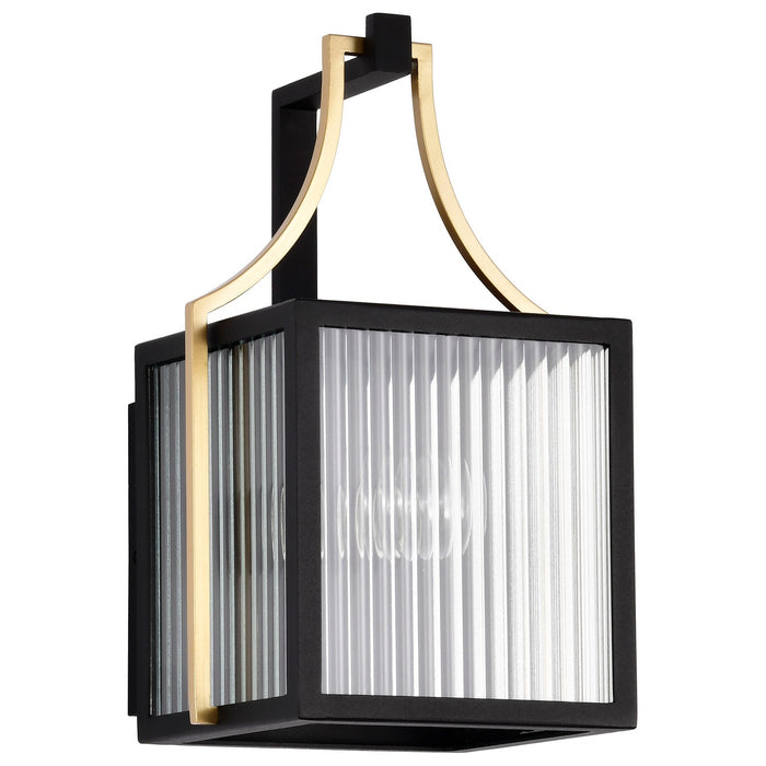 Myhouse Lighting Nuvo Lighting - 60-8501 - One Light Outdoor Wall Lantern - Holden - Black / Gold