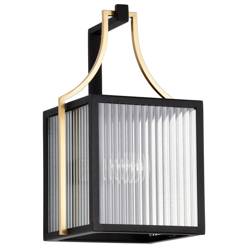 Myhouse Lighting Nuvo Lighting - 60-8502 - One Light Outdoor Wall Lantern - Holden - Black / Gold