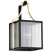 Myhouse Lighting Nuvo Lighting - 60-8502 - One Light Outdoor Wall Lantern - Holden - Black / Gold