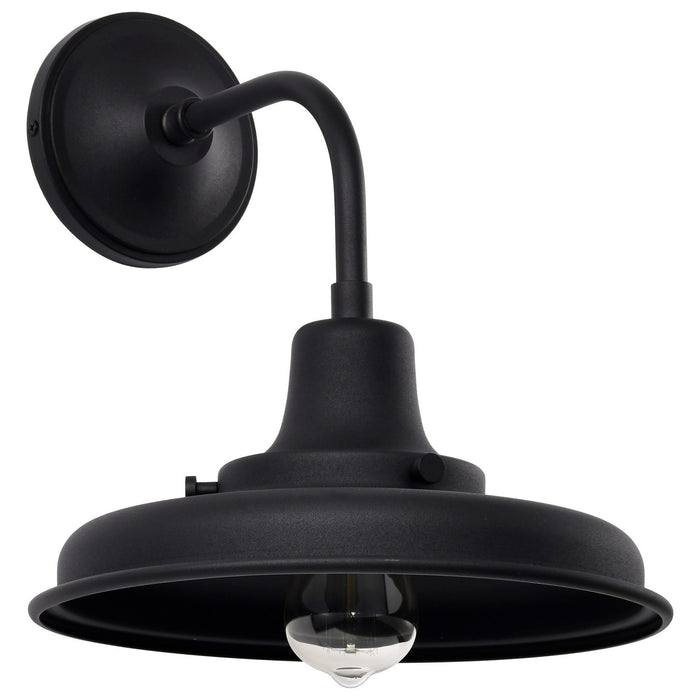 Myhouse Lighting Nuvo Lighting - 60-8551 - One Light Outdoor Wall Lantern - Morris - Black