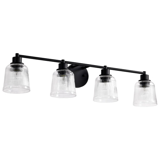 Myhouse Lighting Nuvo Lighting - 60-8604 - Four Light Vanity - Grayson - Matte Black