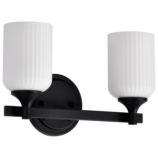 Myhouse Lighting Nuvo Lighting - 60-8642 - Two Light Vanity - Solara - Matte Black