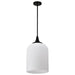 Myhouse Lighting Nuvo Lighting - 60-8646 - One Light Pendant - Solara - Matte Black