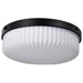Myhouse Lighting Nuvo Lighting - 60-8648 - Three Light Flush Mount - Solara - Matte Black