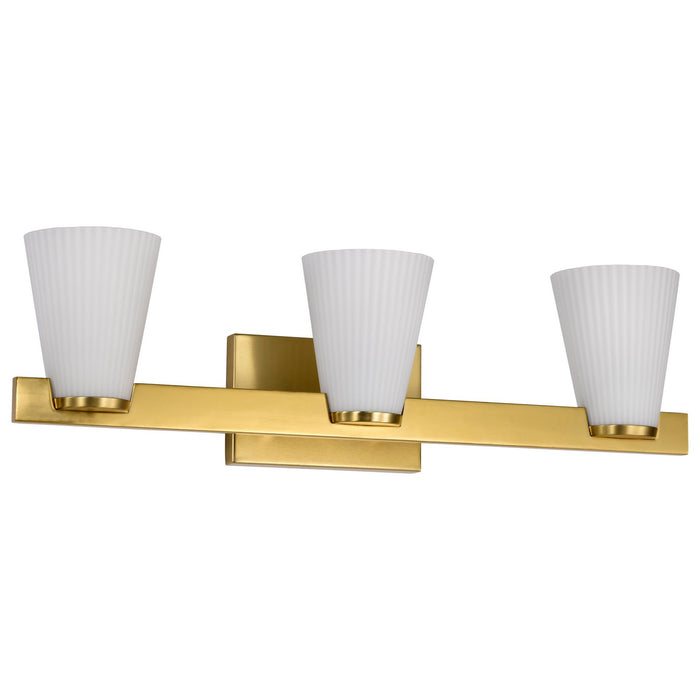 Myhouse Lighting Nuvo Lighting - 60-8723 - Three Light Vanity - Royale - Burnished Brass