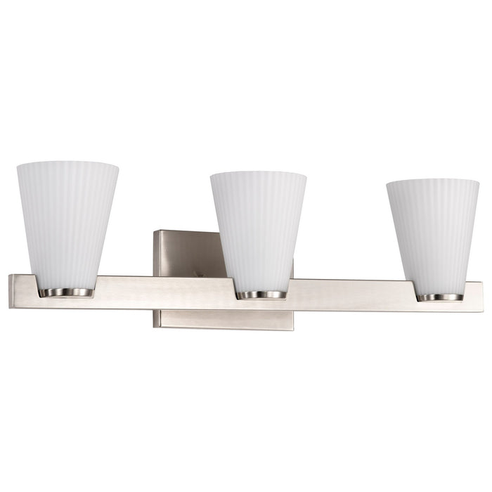 Myhouse Lighting Nuvo Lighting - 60-8733 - Three Light Vanity - Royale - Brushed Nickel