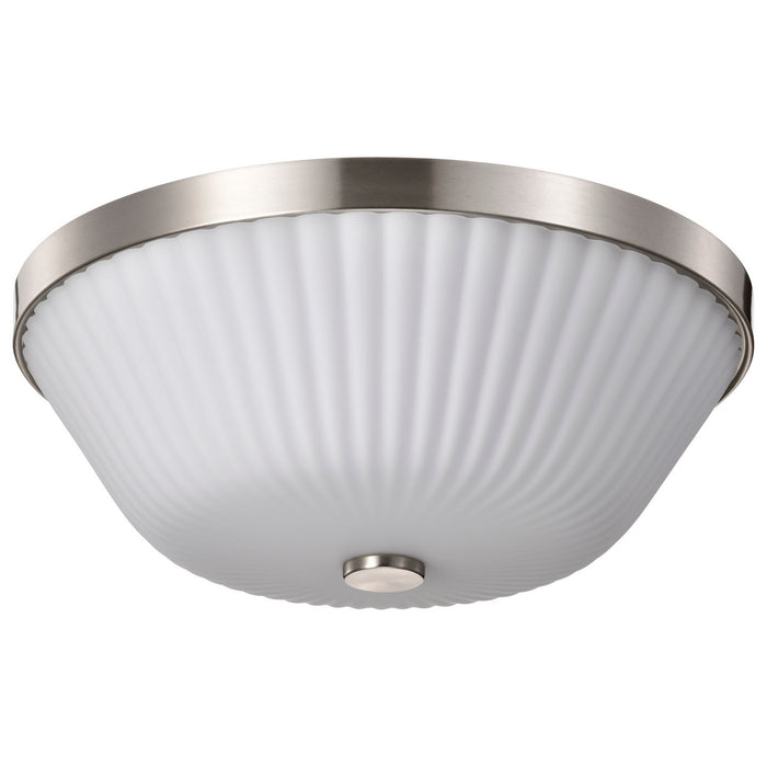 Myhouse Lighting Nuvo Lighting - 60-8735 - Three Light Flush Mount - Royale - Brushed Nickel