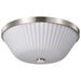 Myhouse Lighting Nuvo Lighting - 60-8735 - Three Light Flush Mount - Royale - Brushed Nickel