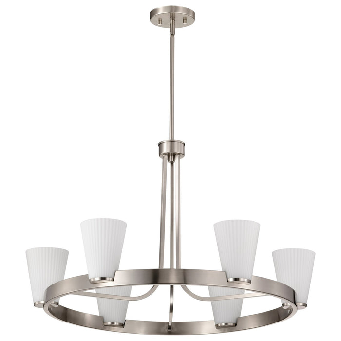 Myhouse Lighting Nuvo Lighting - 60-8736 - Five Light Chandelier - Royale - Brushed Nickel