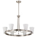 Myhouse Lighting Nuvo Lighting - 60-8736 - Five Light Chandelier - Royale - Brushed Nickel