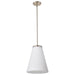 Myhouse Lighting Nuvo Lighting - 60-8738 - One Light Pendant - Royale - Brushed Nickel